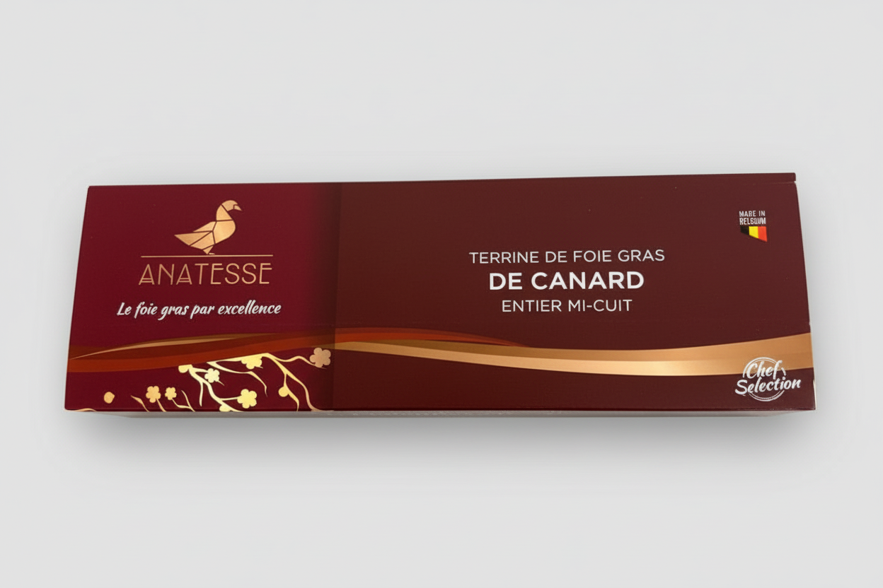 FOIE GRAS DE CANARD EN TERRINE 600G