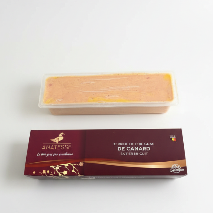 FOIE GRAS DE CANARD EN TERRINE 600G