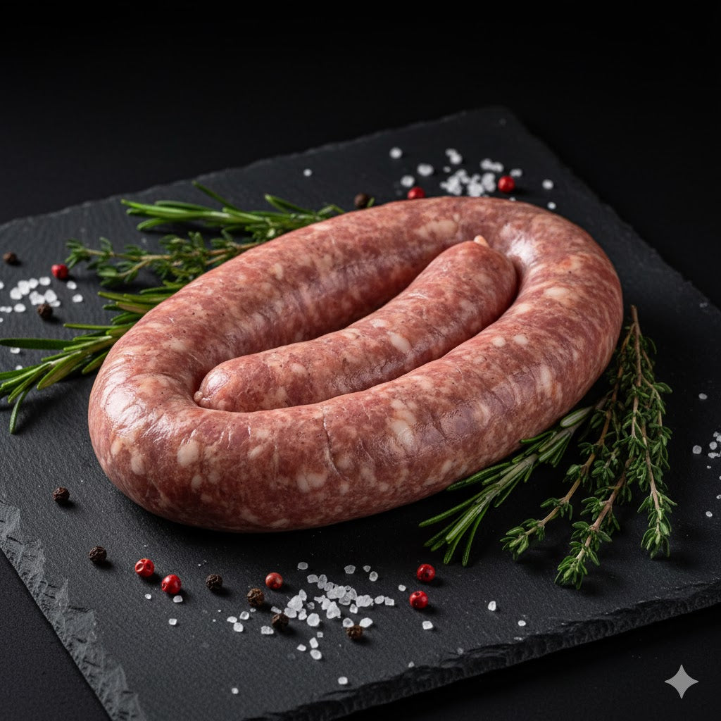 SAUCISSE BRASSE AU  COUTEAU