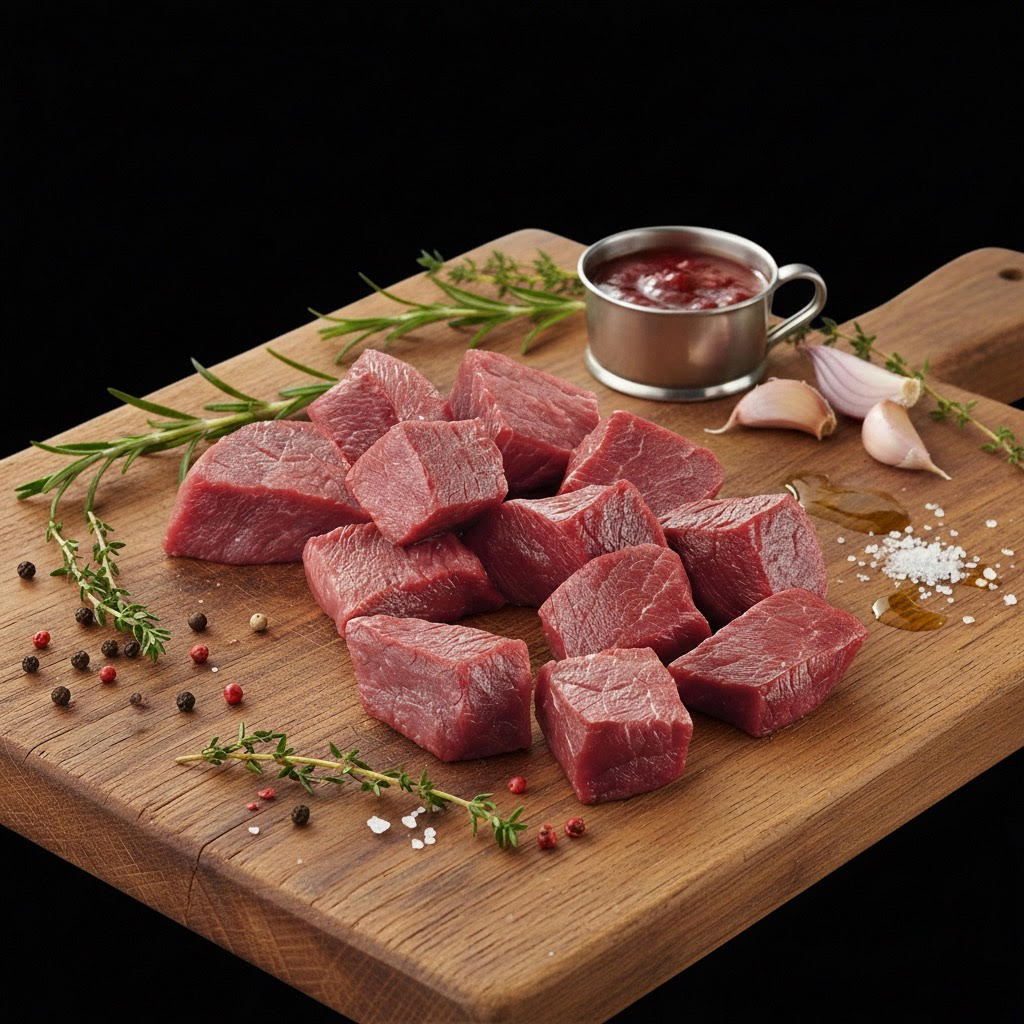 VIANDE À FONDUE (RUMSTEACK) ***